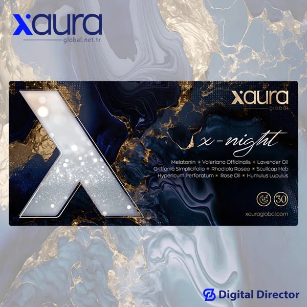 Xaura Global X Night Transdermal Bant Uyku Bandı - Görsel 3