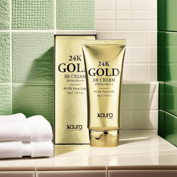 Xaura Beauty 24K Gold BB Cream SPF50 PA+++ - Görsel 4