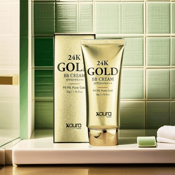 Xaura Beauty 24K Gold BB Cream SPF50 PA+++ - Görsel 3